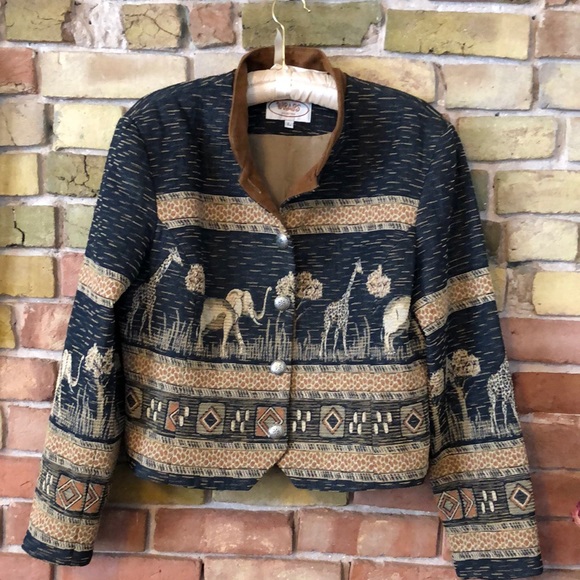 wraps collection Jackets & Blazers - Vintage 90s safari jacket by Wraps collection.